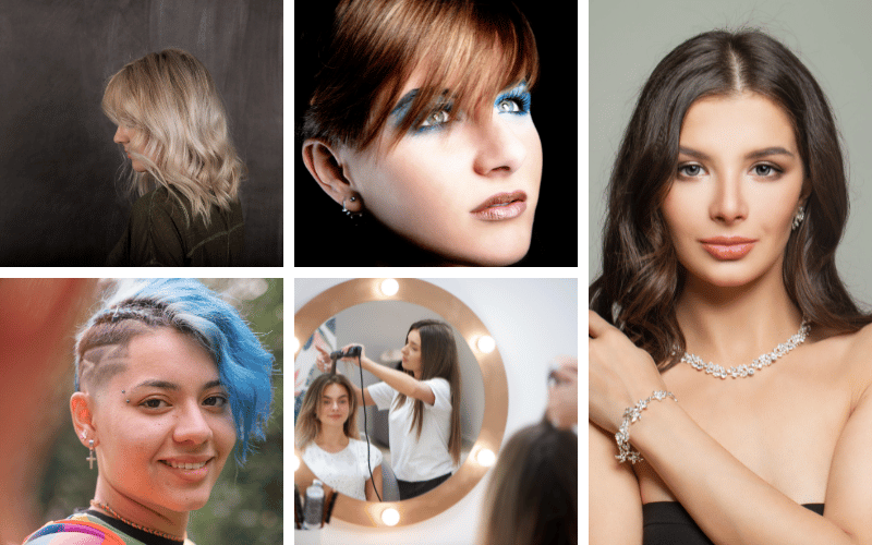 hairstyles for diamond-shaped faces