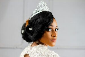 Bridal Hairstyle Black Hair